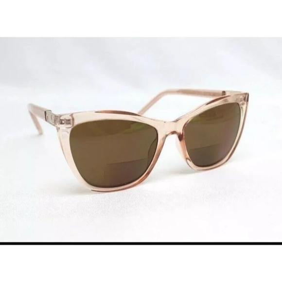 Sofia Vergara x Foster Grant Peach Cat Eye SunReaders 100%UV 56/18-146 SOFIA BLS - Picture 1 of 15